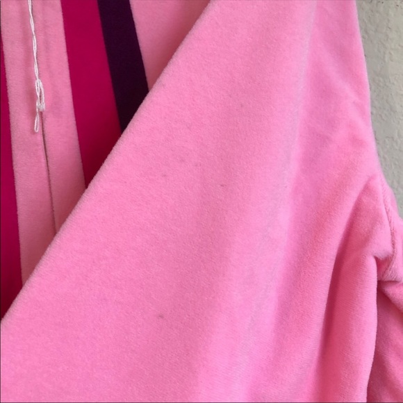 Vintage Nightgown JCPenney Loungewear Pink Velour - Picture 4 of 8